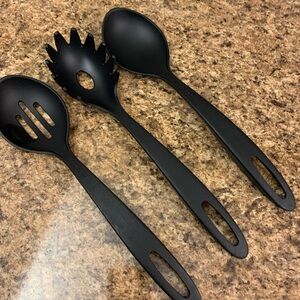 Black Kitchen Utensil Set